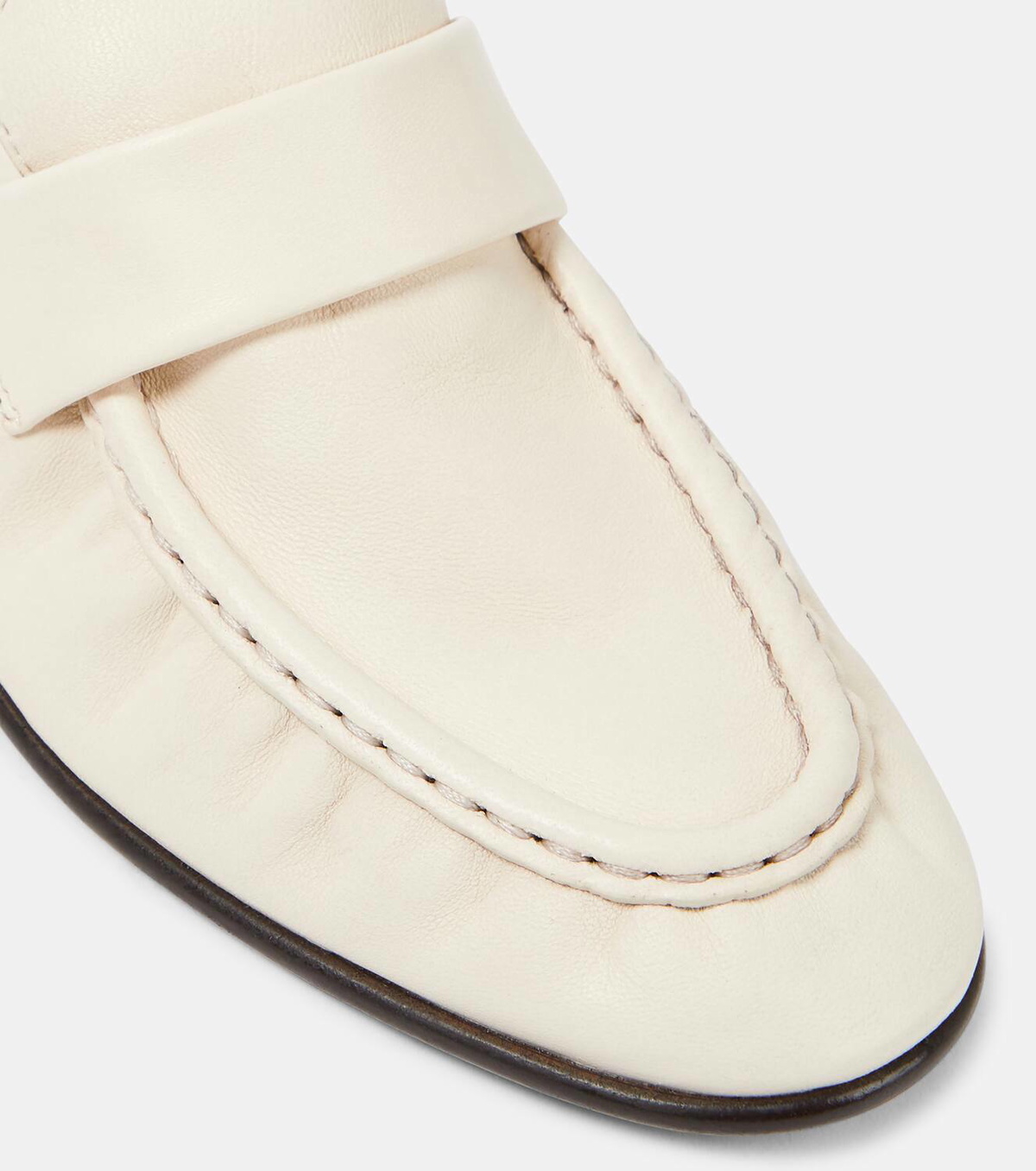 The Row Soft leather loafers The Row