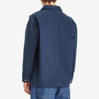Polar Skate Co. Men's Ezra Chore Jacket in Neptune Blue