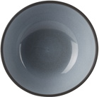 JAR CERAMISTES Blue & Black Medium Tourron Serving Bowl