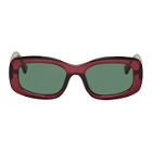 Double Rainbouu Red Le Specs Edition Five Star Sunglasses