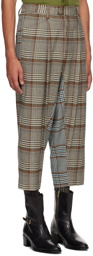 Vivienne Westwood Beige & Brown Macca Trousers