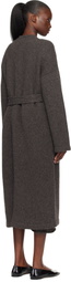 Lauren Manoogian Gray Long Open Cardigan