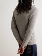 Alex Mill - Jordan Slim-Fit Ribbed Cashmere Sweater - Neutrals