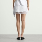 Acne Studios Women's Inouki Shiny Satin Skirt in Ice Blue