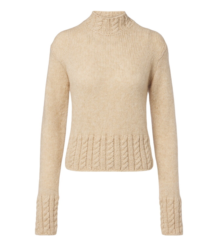 Photo: Moncler Alpaca and wool-blend sweater