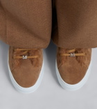 Max Mara Suede low-top sneakers