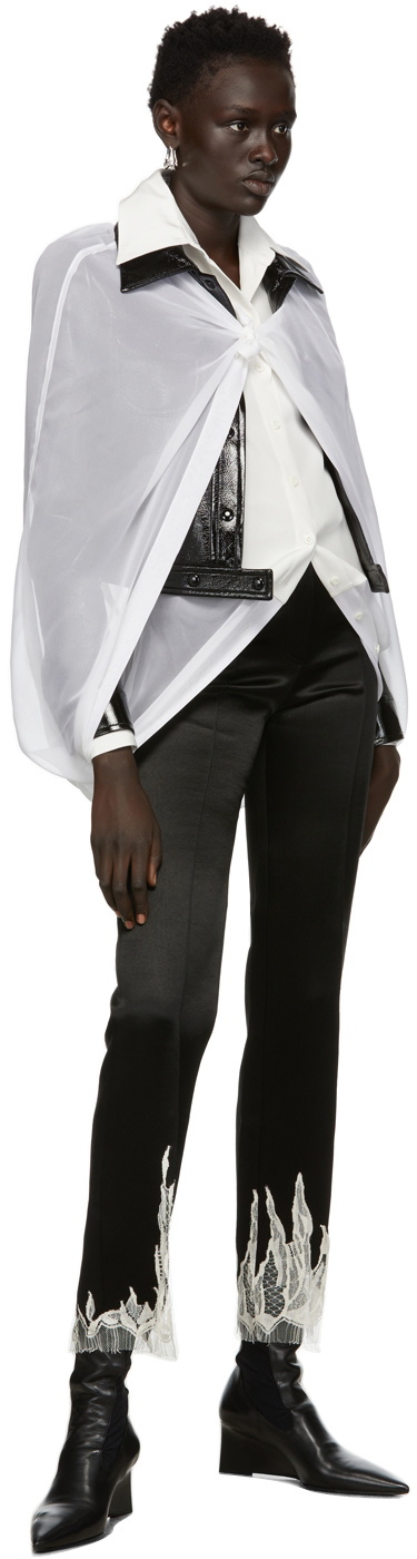 Peter Do White Silk Night Blouse Peter Do