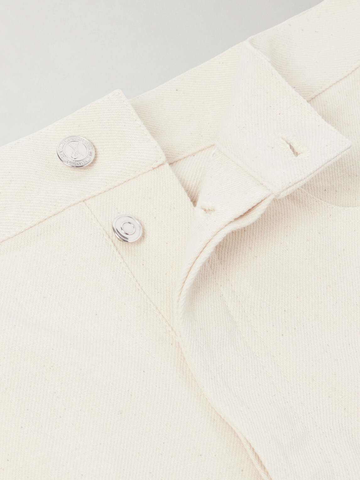A.P.C. - Rescue Straight-Leg Recycled Cotton-Twill Jeans - Neutrals