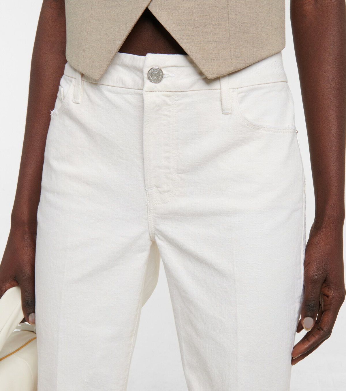 Frame - Le Crop Mini Boot mid-rise jeans Frame Denim