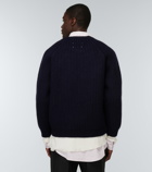 Maison Margiela - Cutout wool sweater