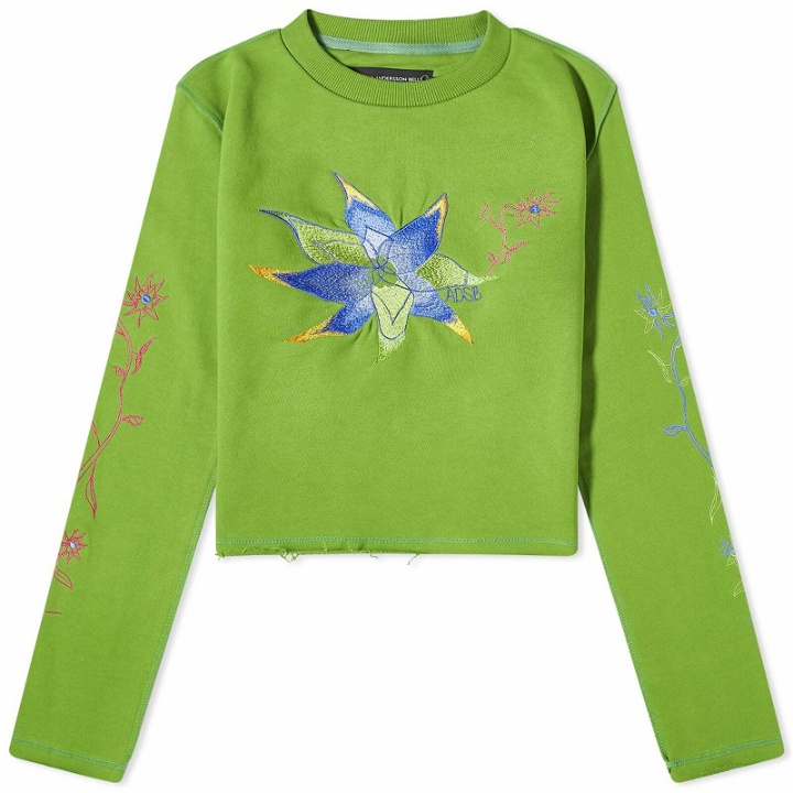 Photo: Andersson Bell Women's Crazy Flower T-Shirt in Green