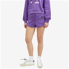 Dolce & Gabbana Women's Vibe Sweat Shorts in Purple