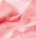 Mr P. - Tie-Dyed Cotton-Blend Socks - Pink