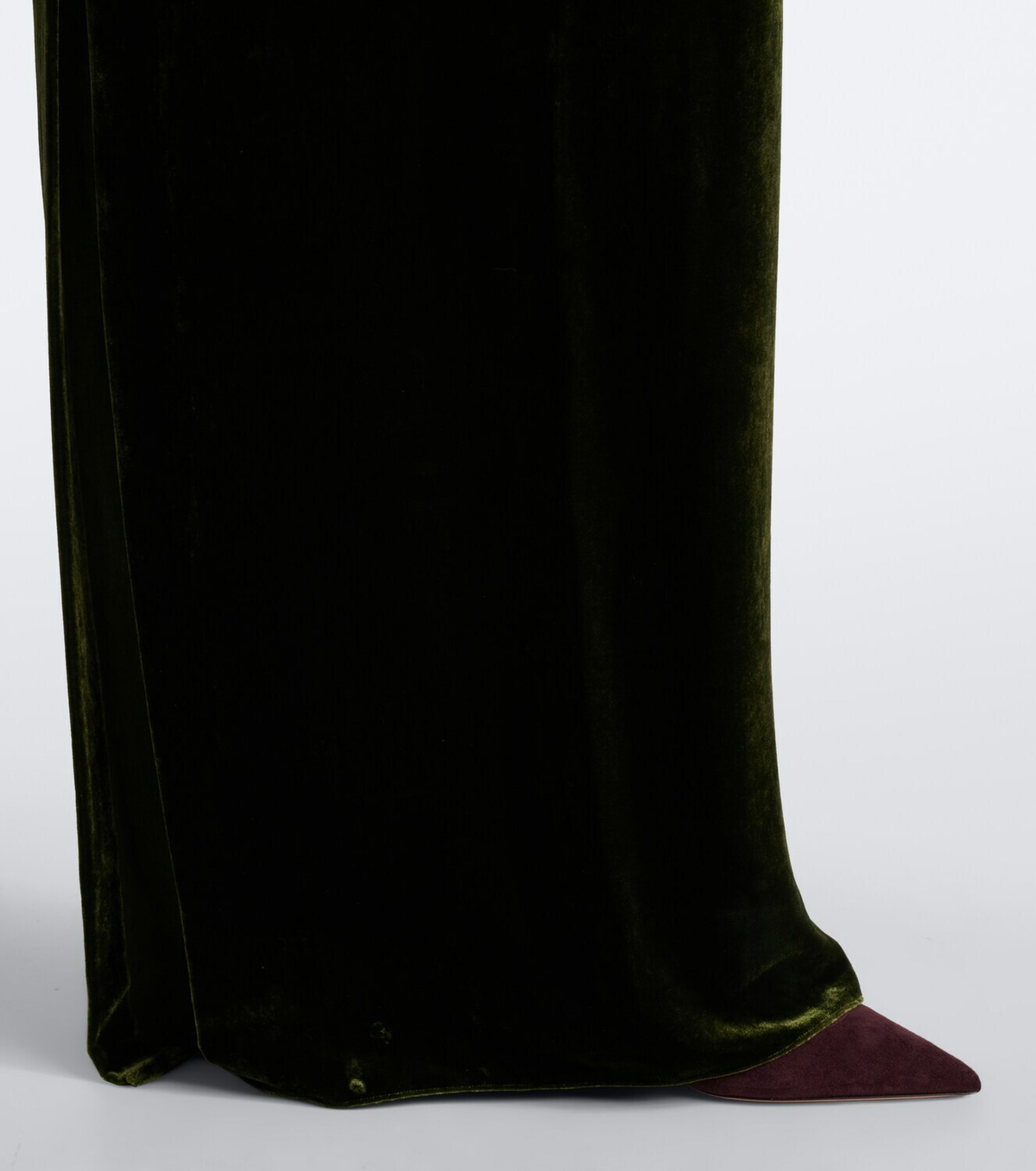 Ralph Lauren Collection Velvet bustier gown