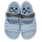 Off-White Blue Oddsy Minimal Trekking Sandals