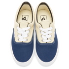 Vans Blue and Off-White Retro Skate Era LX Sneakers