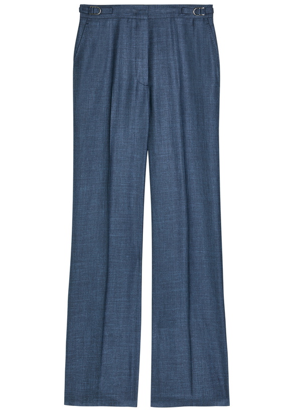 Photo: Gabriela Hearst Vesta Straight-leg Trousers Denim