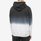 Taikan Men's Plain Heavyweight Dip Dye Hoody in Black