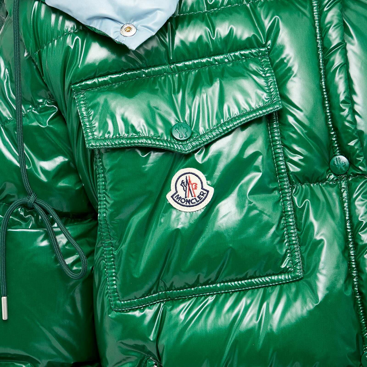 Moncler Women's Karakorum Padded Jacket in Green Moncler