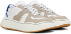 ADER error White & Taupe Log BAUS Sneakers