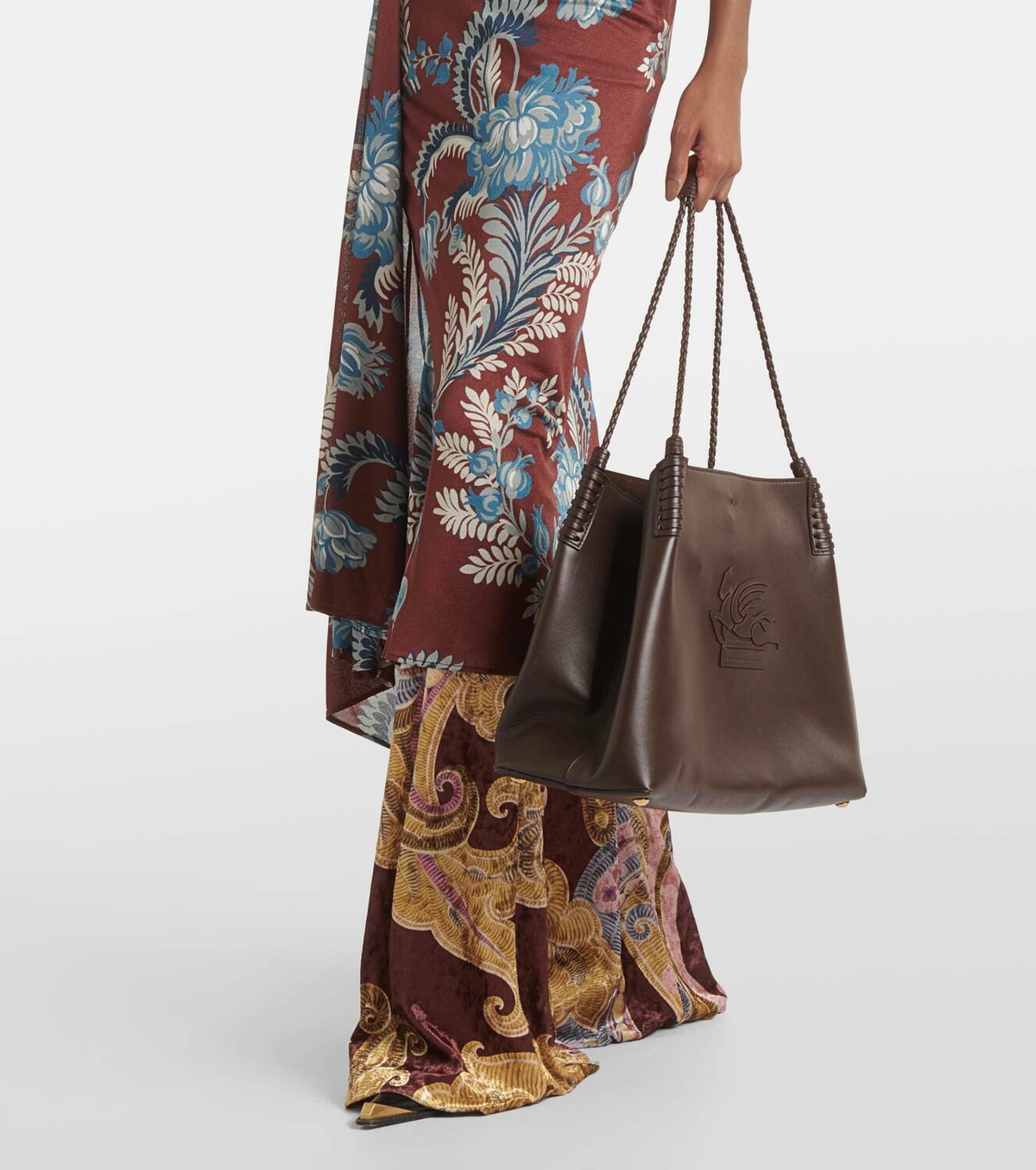 Etro Libra Medium leather tote bag Etro