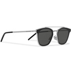 Saint Laurent - Aviator-Style Silver-Tone Sunglasses - Men - Silver