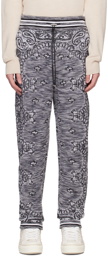 AMIRI Gray Bandana Lounge Pants