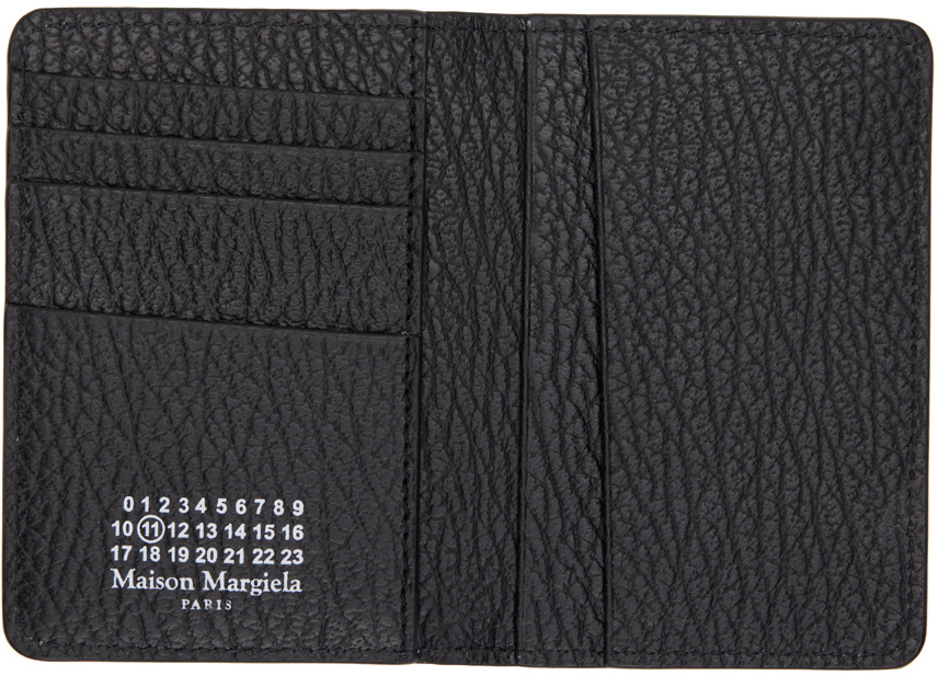 Maison Margiela Black Four Stitches Card Holder