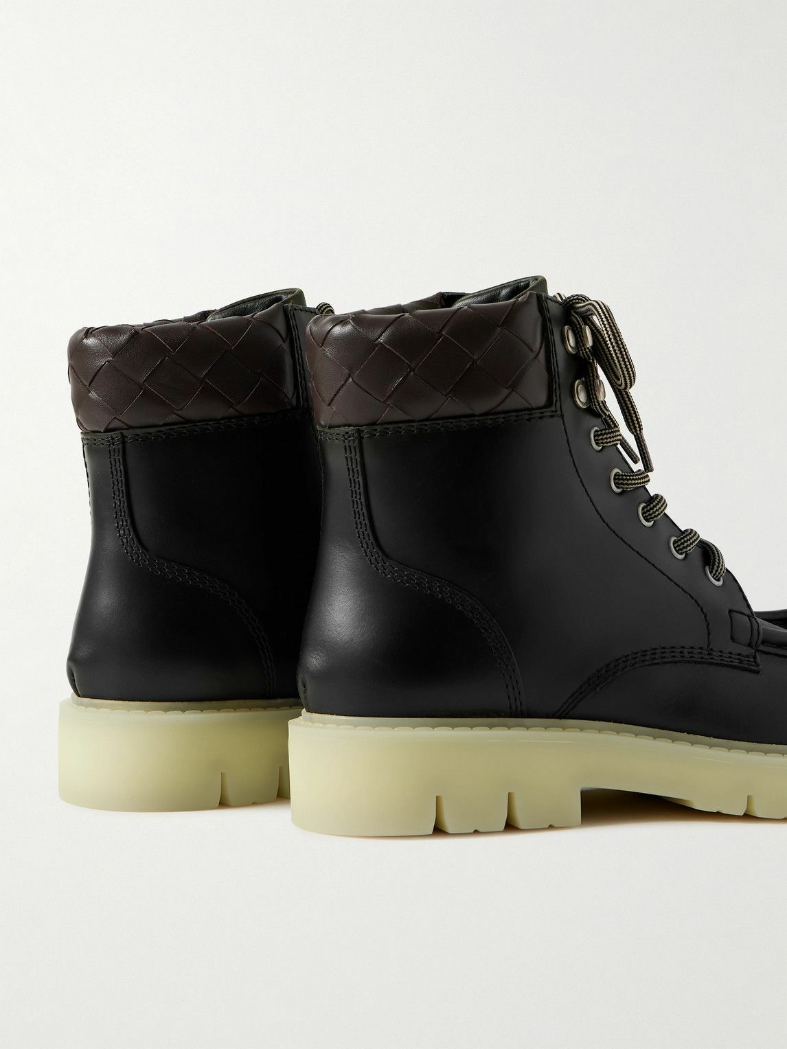 Bottega Veneta Black Haddock Boots