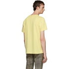 AMI Alexandre Mattiussi Yellow Ami de Coeur T-Shirt