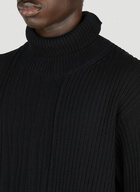 Yohji Yamamoto - Ribbed Sweater in Black