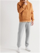 Organic Basics - Tapered Organic Cotton-Jersey Sweatpants - Gray