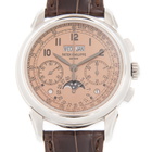 Patek Philippe Grand Complications Perpetual Chronograph Salmon Dial Mens Watch 5270P-001