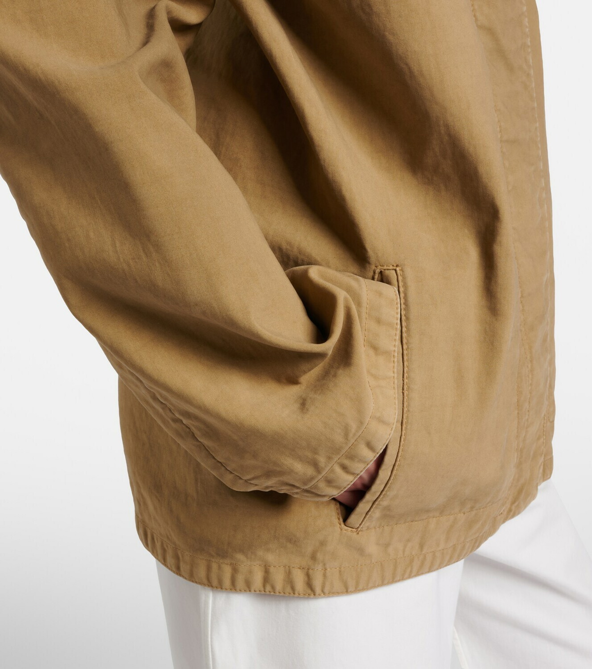 The Row Baeza cotton jacket