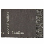Acne Studios Men's Vasto New Scarf in Charcoal Grey
