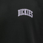 Dickies Men's Aitkin Chest Logo T-Shirt in Black/Imperial Palace
