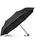 Paul Smith - Contrast-Tipped Wood-Handle Fold-Up Umbrella