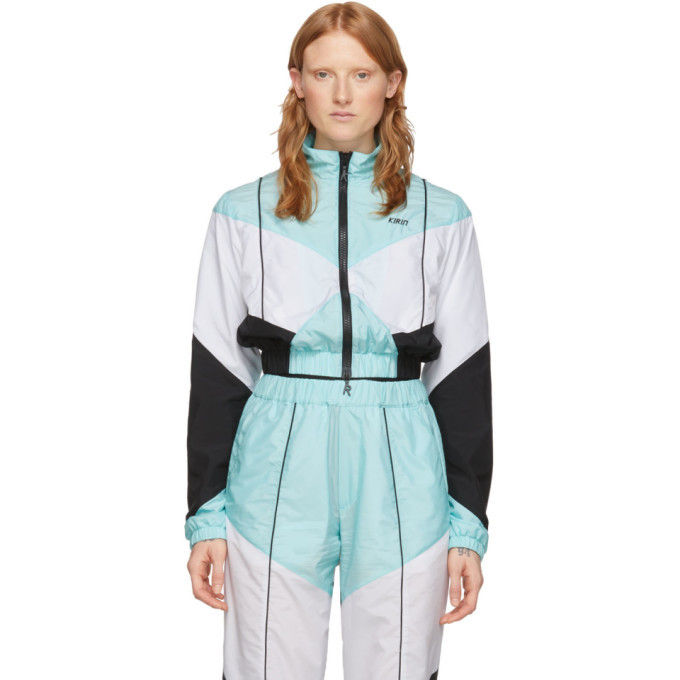 Kirin Blue and White Combo Track Jacket
