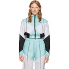 Kirin Blue and White Combo Track Jacket