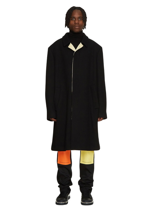 Photo: Raf Simons Satin Lined Classic Coat