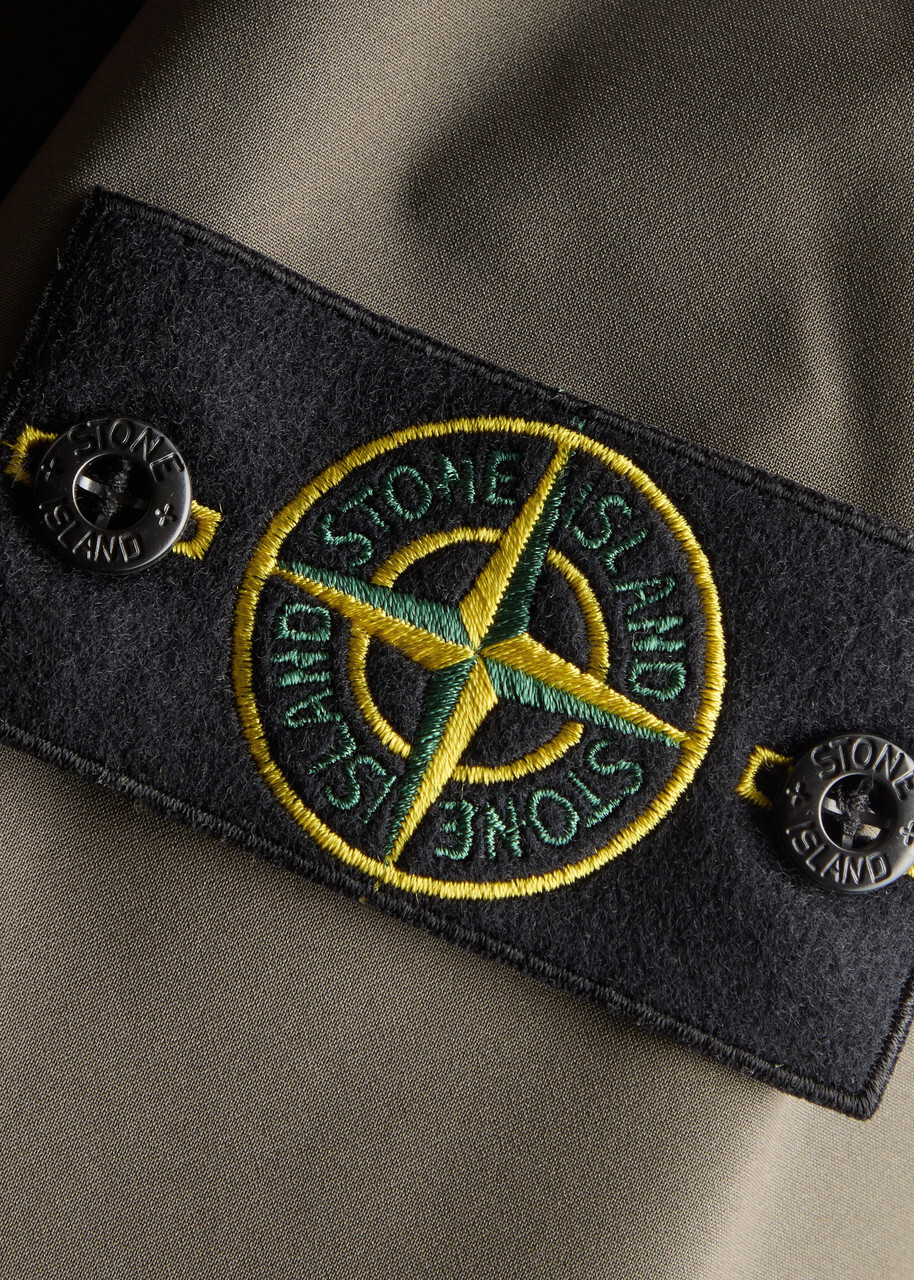 Greenstone Island Soft Shell R Stone Island Hooded Shell Parka Green Stone Island
