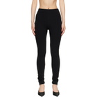TOTEME Black Zip Leggings