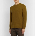 Séfr - Leth Ribbed-Knit Sweater - Green