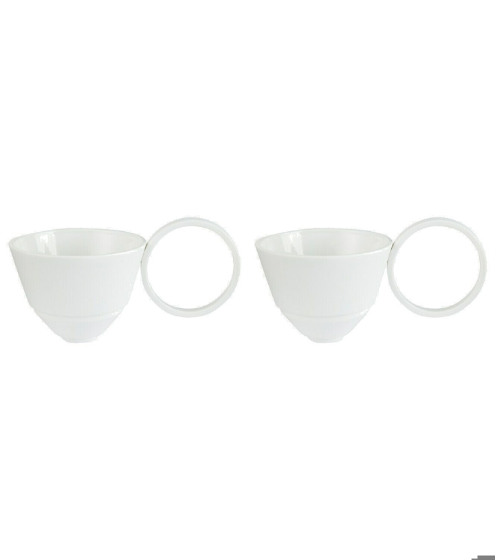 Photo: Editions Milano - Circle set of 2 teacups by Alessandra Facchinetti
