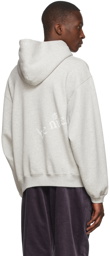 ERL Grey Cotton Hoodie