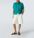 Plan C Pointelle knitted cotton cardigan