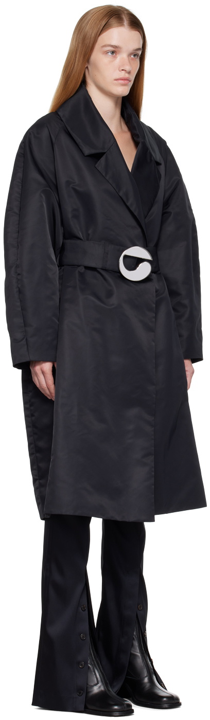 Coperni Black Belted Coat Coperni