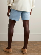 Orlebar Brown - Bulldog Slim-Fit Cotton-Blend Twill Shorts - Blue