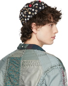 By Walid Black Button Emperor Hat