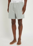 Calvin Klein Icon Logo Cotton Pyjama Shorts Grey